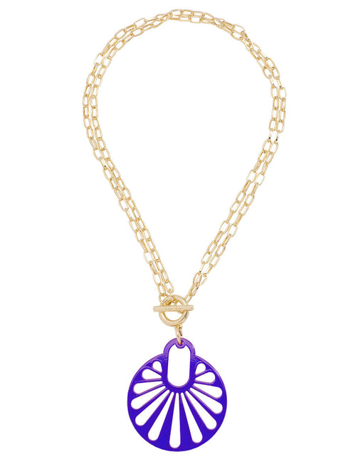 Load image into Gallery viewer, Fannie Pendant Necklace by ZENZII

