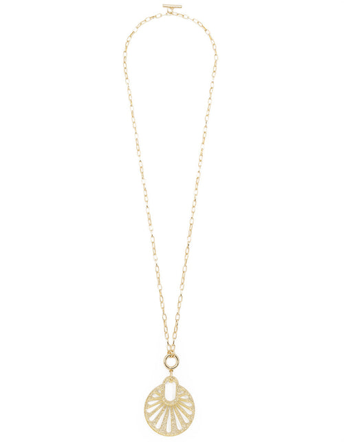 Load image into Gallery viewer, Fannie Pendant Necklace by ZENZII

