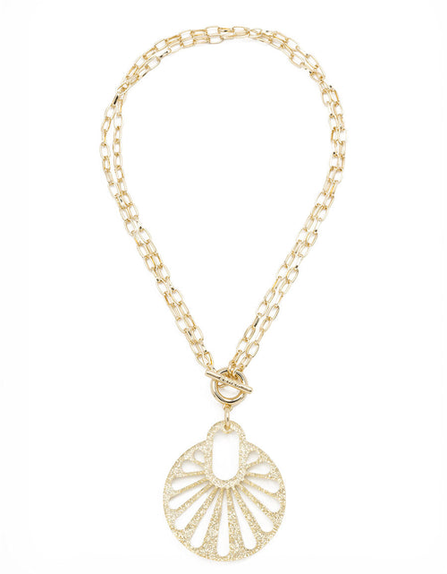 Load image into Gallery viewer, Fannie Pendant Necklace by ZENZII
