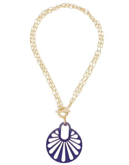 Load image into Gallery viewer, Fannie Pendant Necklace by ZENZII
