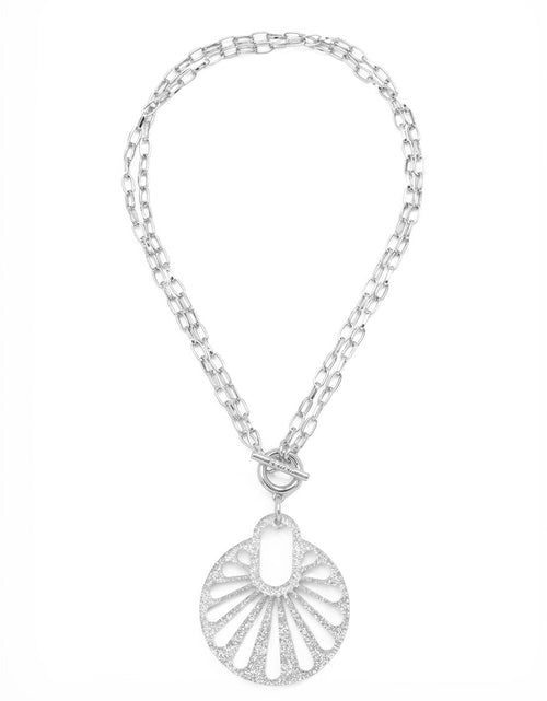 Load image into Gallery viewer, Fannie Pendant Necklace by ZENZII
