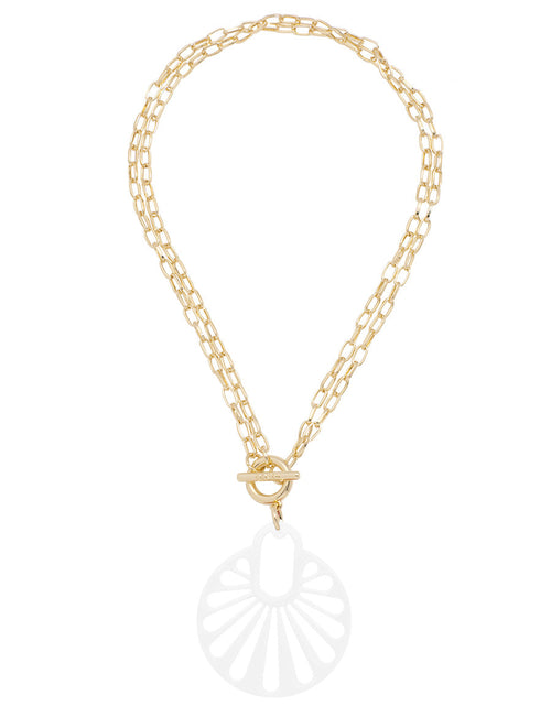 Load image into Gallery viewer, Fannie Pendant Necklace by ZENZII
