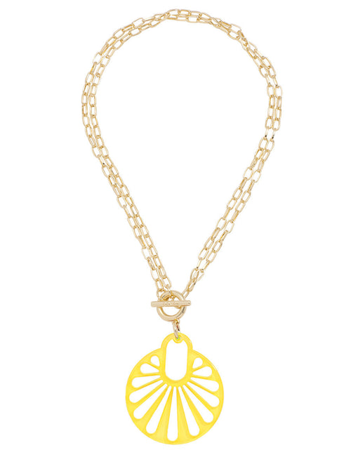 Load image into Gallery viewer, Fannie Pendant Necklace by ZENZII
