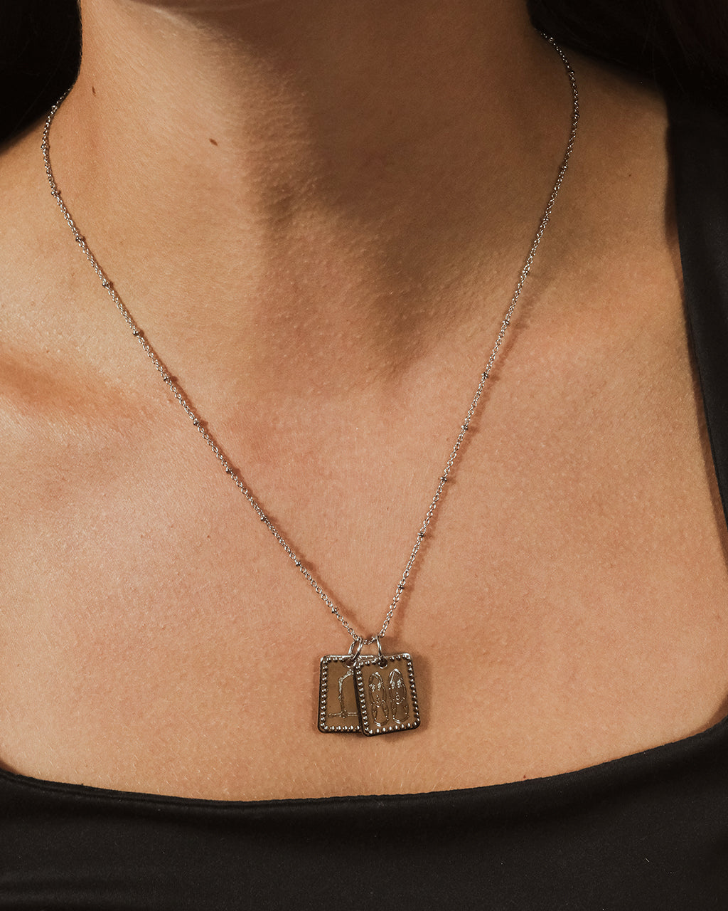 Zodiac Tag Necklace by Sterling Forever