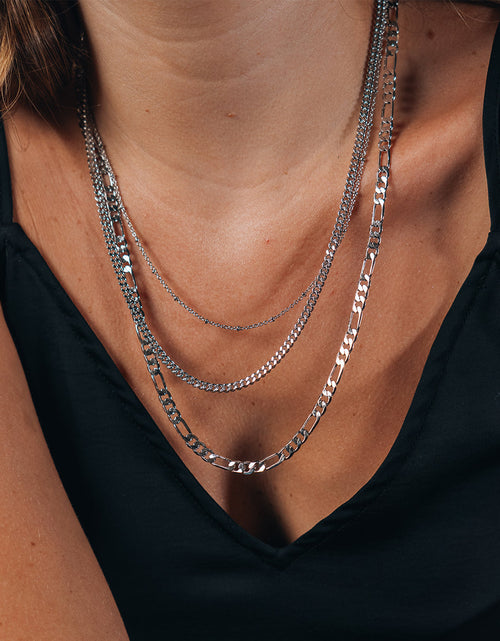 Load image into Gallery viewer, Simple Layered Chains by Sterling Forever
