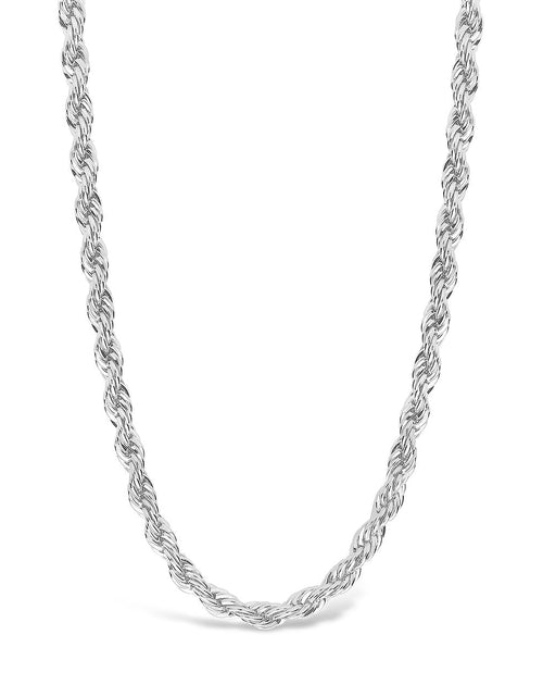 Load image into Gallery viewer, Rope Twist Chain Necklace by Sterling Forever
