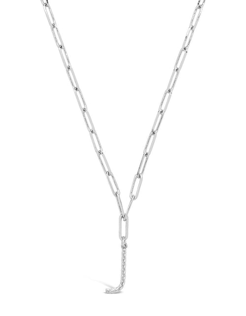 Load image into Gallery viewer, Braided Initial Pendant Necklace by Sterling Forever
