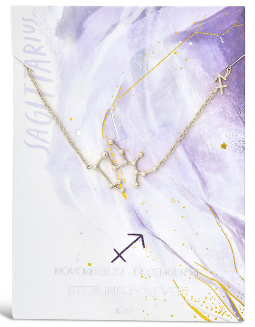 Load image into Gallery viewer, Station Constellation Pendant Necklace by Sterling Forever
