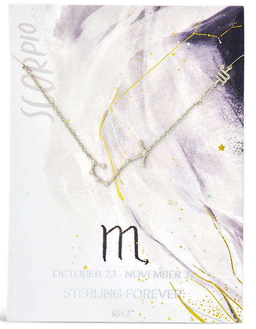 Load image into Gallery viewer, Station Constellation Pendant Necklace by Sterling Forever
