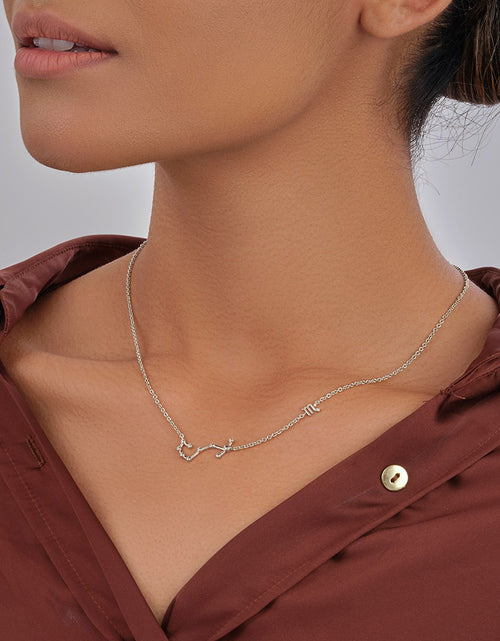 Load image into Gallery viewer, Station Constellation Pendant Necklace by Sterling Forever
