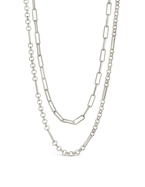 Load image into Gallery viewer, Shirin Layered Chain Necklace by Sterling Forever

