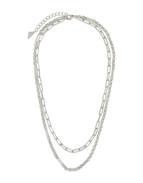 Load image into Gallery viewer, Shirin Layered Chain Necklace by Sterling Forever
