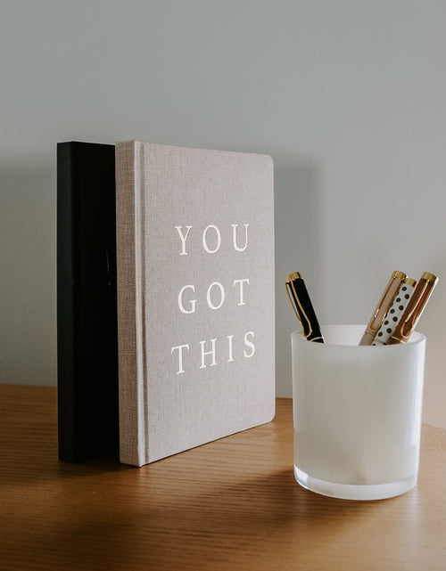 Load image into Gallery viewer, You Got This Fabric Journal by Sweet Water Decor
