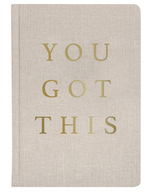 Load image into Gallery viewer, You Got This Fabric Journal by Sweet Water Decor
