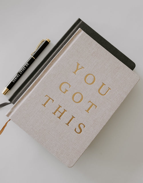 Load image into Gallery viewer, You Got This Fabric Journal by Sweet Water Decor
