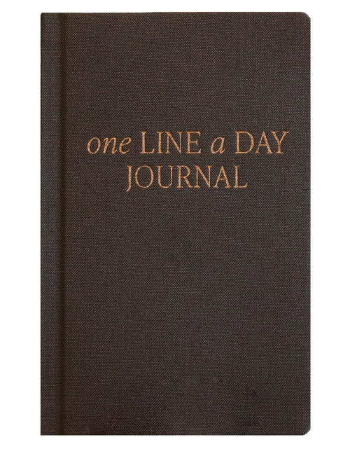 Load image into Gallery viewer, One Line A Day Fabric Journal by Sweet Water Decor
