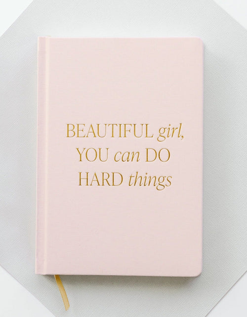 Load image into Gallery viewer, Beautiful Girl Fabric Journal by Sweet Water Decor
