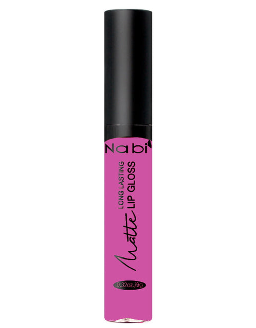 Load image into Gallery viewer, Nabi Cosmetics Matte Lip Gloss - Hot Pink
