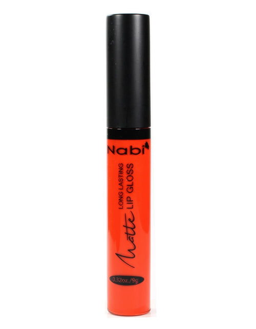Load image into Gallery viewer, Nabi Cosmetics Matte Lip Gloss - Orange Red
