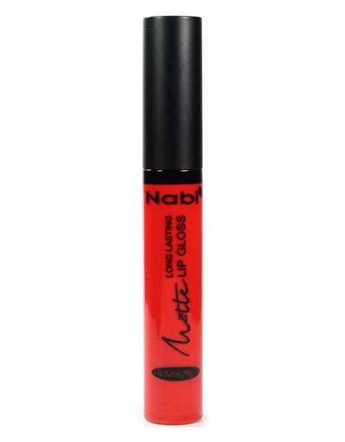 Load image into Gallery viewer, Nabi Cosmetics Matte Lip Gloss - Real Red

