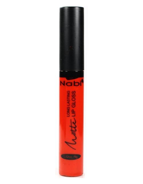 Load image into Gallery viewer, Nabi Cosmetics Matte Lip Gloss - Plush Red
