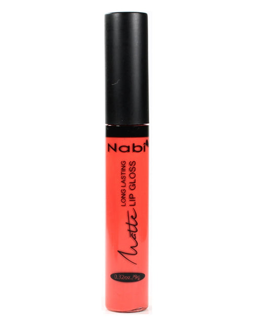 Load image into Gallery viewer, Nabi Cosmetics Matte Lip Gloss - Pastel Orange
