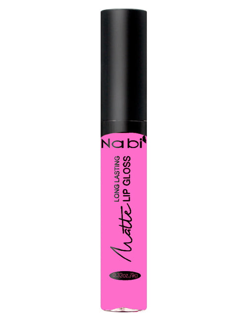 Load image into Gallery viewer, Nabi Cosmetics Matte Lip Gloss - Pink
