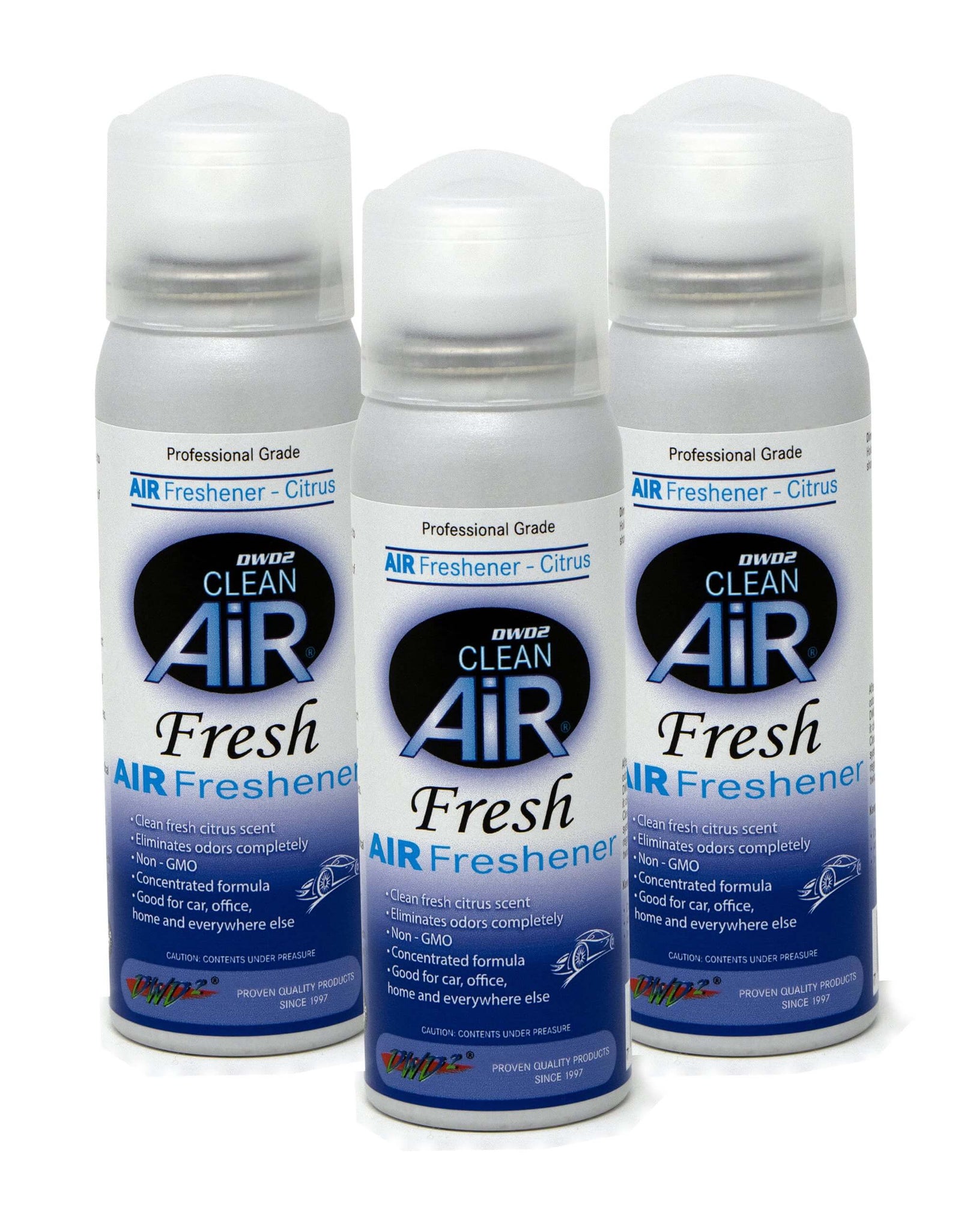 Air Fresh™ - Premium Automotive Citrus Air Freshener - 1.5 oz by The DWD2 System, Inc.