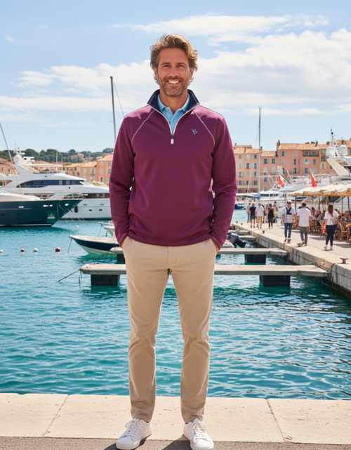 Load image into Gallery viewer, New Harbor Quarter Zip Effortless Comfort
