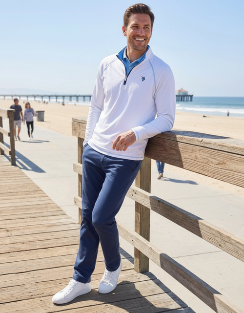 Load image into Gallery viewer, New Harbor Quarter Zip Effortless Comfort
