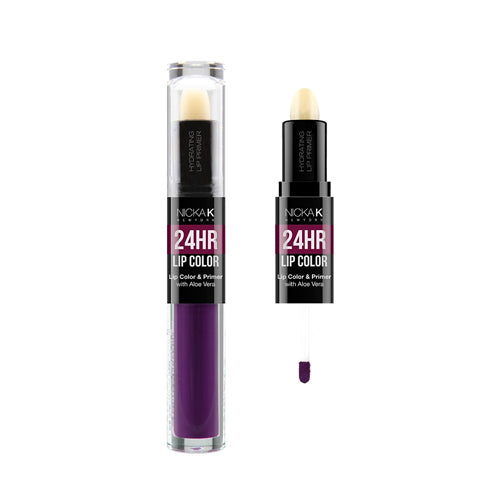 Load image into Gallery viewer, NICKA K 24HR Lip Color and Primer - #14 Deep Indigo
