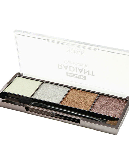 Load image into Gallery viewer, Nicka K Metallic Radiant Eye Palette - Venus
