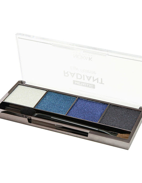 Load image into Gallery viewer, Nicka K Metallic Radiant Eye Palette - Mercury
