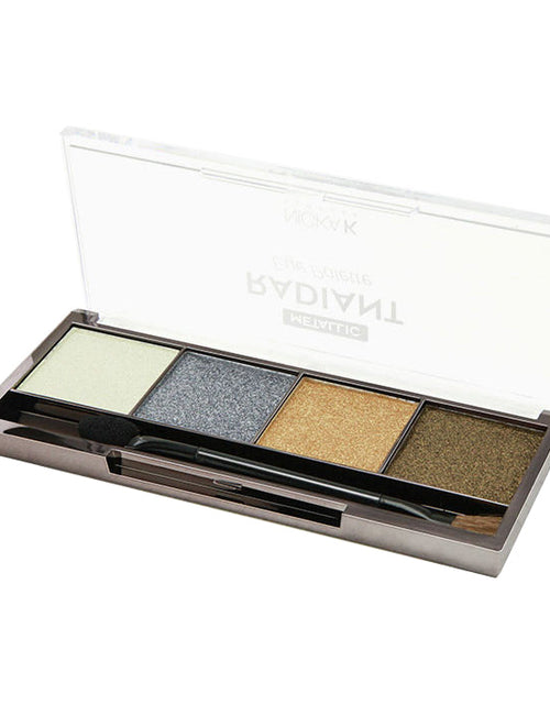 Load image into Gallery viewer, Nicka K Metallic Radiant Eye Palette - Saturn
