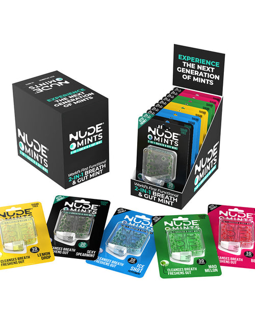Load image into Gallery viewer, Dual Action Liquid Mint Capsules - Variety Pack (All Flavors) by NUDE MINTS
