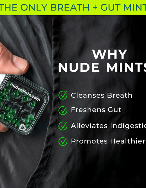 Load image into Gallery viewer, Breath + Gut Mints - Ice Shot (Peppermint Flavor) by NUDE MINTS
