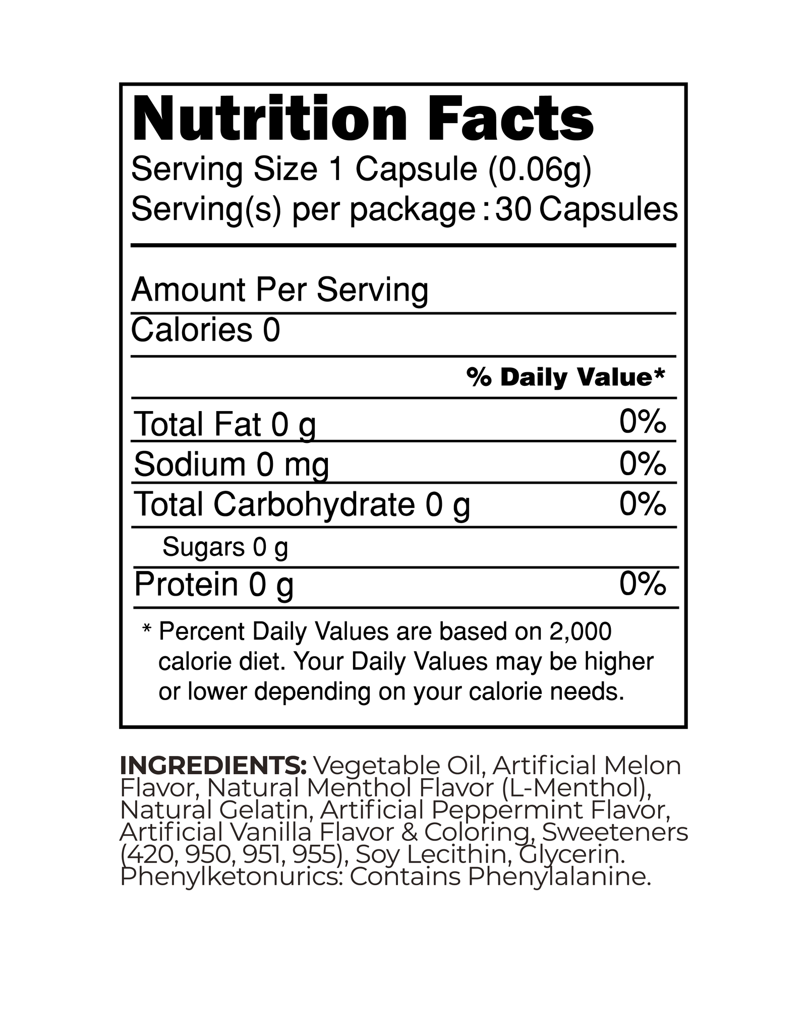 Dual Action Liquid Mint Capsules - Mad Melon (Flavor) by NUDE MINTS