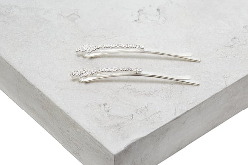 Load image into Gallery viewer, NuMe Zig Zag Sparkle Hair Pin by NuMe
