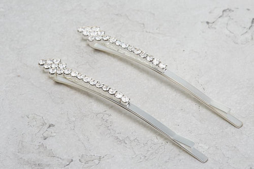 Load image into Gallery viewer, NuMe Zig Zag Sparkle Hair Pin by NuMe
