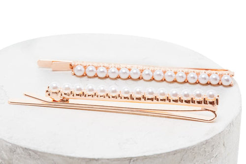 Load image into Gallery viewer, NuMe Pearl Hair Pin Set by NuMe
