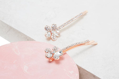 Load image into Gallery viewer, NuMe Flower Hair Pin Set by NuMe
