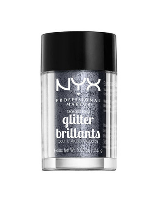 Load image into Gallery viewer, NYX Face &amp; Body Glitter - 12 Gunmetal
