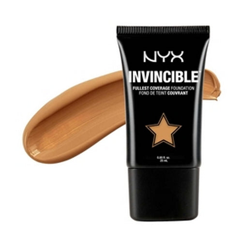 Load image into Gallery viewer, NYX Invincible Fullest Coverage Foundation - Honey Beige
