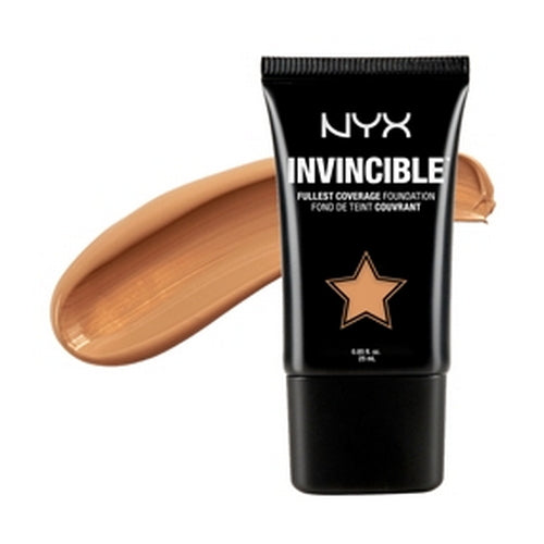 Load image into Gallery viewer, NYX Invincible Fullest Coverage Foundation - Warm Tan
