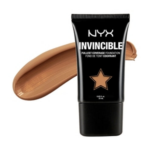 Load image into Gallery viewer, NYX Invincible Fullest Coverage Foundation - Caramel
