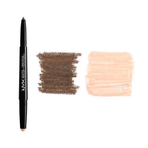 Load image into Gallery viewer, NYX Sculpt &amp; Highlight Brow Contour - 03 Soft Brown / Rose

