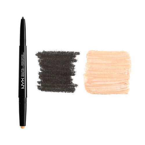 Load image into Gallery viewer, NYX Sculpt &amp; Highlight Brow Contour - 08 Black / Golden Peach
