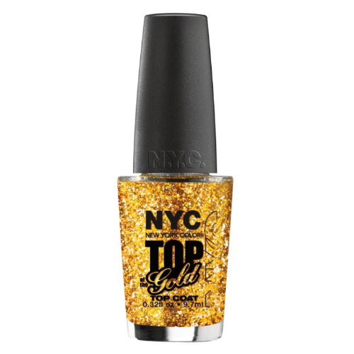 Load image into Gallery viewer, NYC Top Of The Gold Top Coat - Gold
