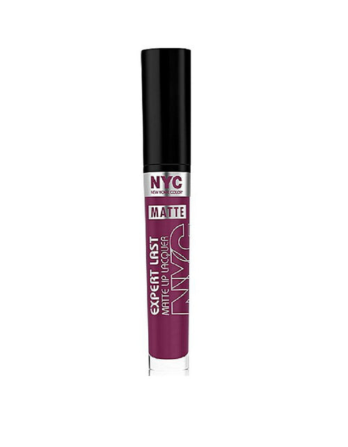 Load image into Gallery viewer, NYC Expert Last Matte Lip Lacquer - Bowery Matte Berry
