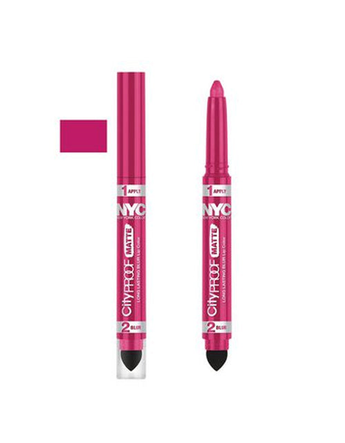 Load image into Gallery viewer, NYC City Proof Matte Blur Lip Color - Fashion Fuchsia
